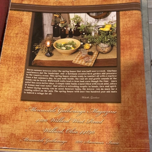 Rustic Home Decor Magazine Set - Picture 8 of 11